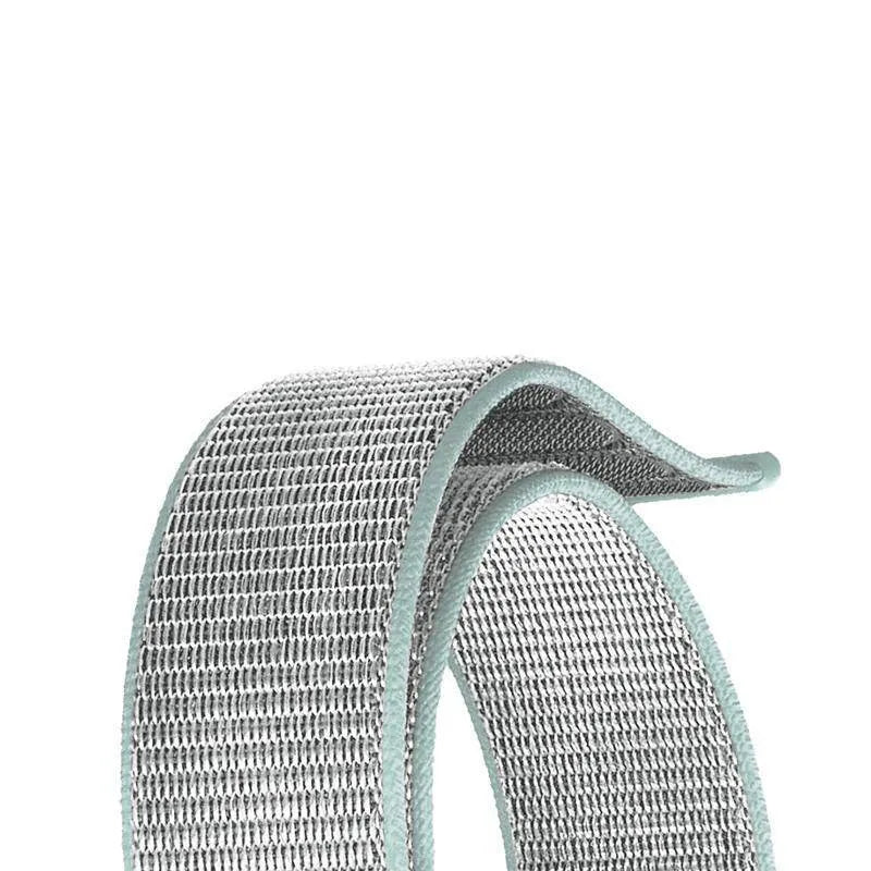Crong Nylon – Sportinis dirželis Apple Watch 38/40/41/42 mm (pastelinė pilka)