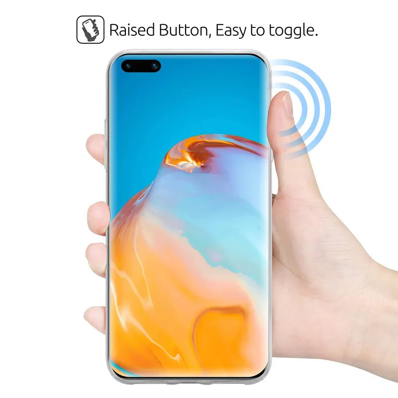 Crong Crystal Slim Cover – dėklas Huawei P40 (skaidrus)