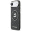 Karl Lagerfeld IML Choupette Head Logo MagSafe – dėklas iPhone Air (juodas)