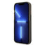 Karl Lagerfeld Liquid Glitter Translucent Elongated Logo dėklas - dėklas iPhone 14 Pro (juodas)