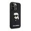 Karl Lagerfeld 3D Rubber NFT Ikonik – dėklas iPhone 14 Pro (juodas)