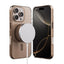 Crong Clear MAG Pro – MagSafe dėklas, skirtas iPhone 16 Pro (rudas)
