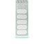 Crong Nylon – Sportinis dirželis Apple Watch 38/40/41/42 mm (pastelinė pilka)