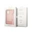 „Guess Translucent Pearl Strap“ - dėklas „iPhone 14 Pro Max“ (rožinis)