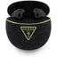 Guess Gold Line Triangle – TWS Bluetooth ausinės + įkrovimo dėklas (juodos)