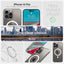 Spigen Ultra Hybrid Mag MagSafe – dėklas skirtas iPhone 14 Pro (baltas)
