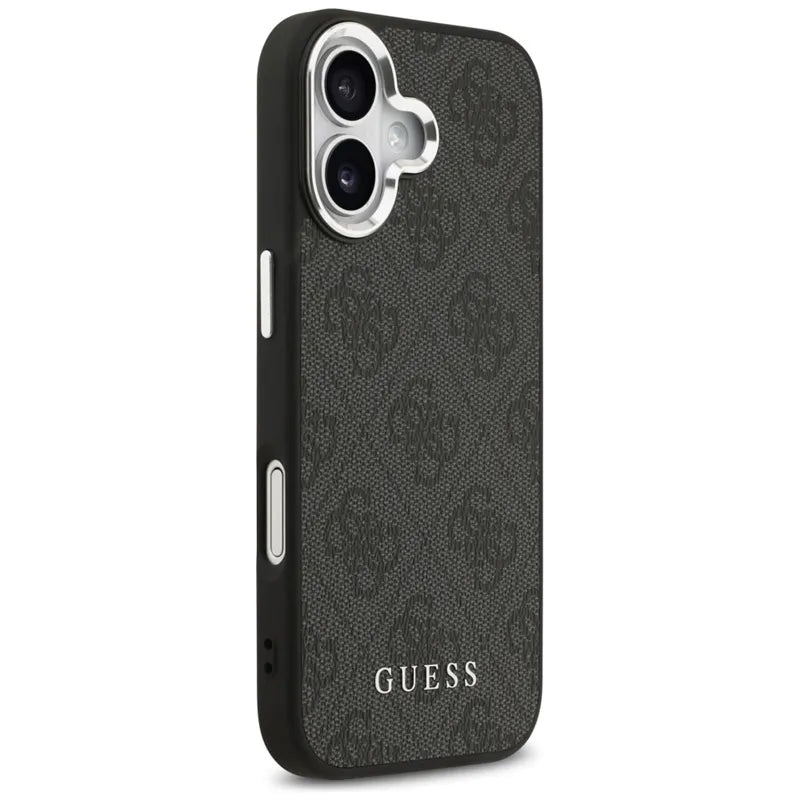 Guess 4G Classic Logo MagSafe – dėklas iPhone 17 (juodas)