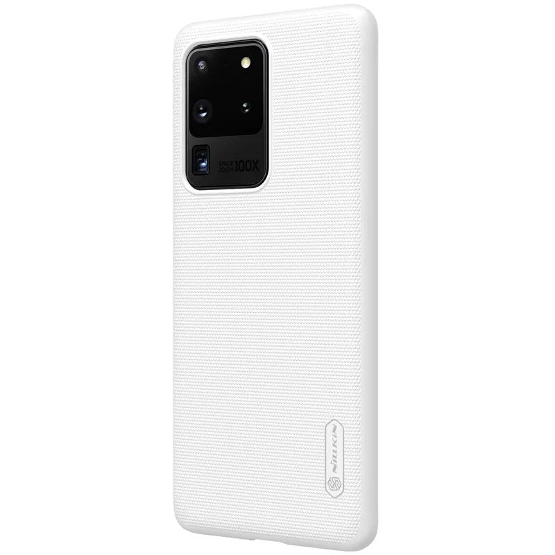 Nillkin Super Frosted Shield - dėklas Samsung Galaxy S20 Ultra (baltas)