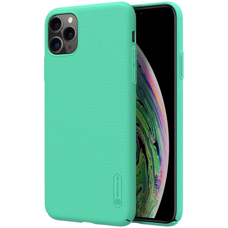 Nillkin Super Frosted Shield – dėklas Apple iPhone 11 Pro Max (mėtų žalia)