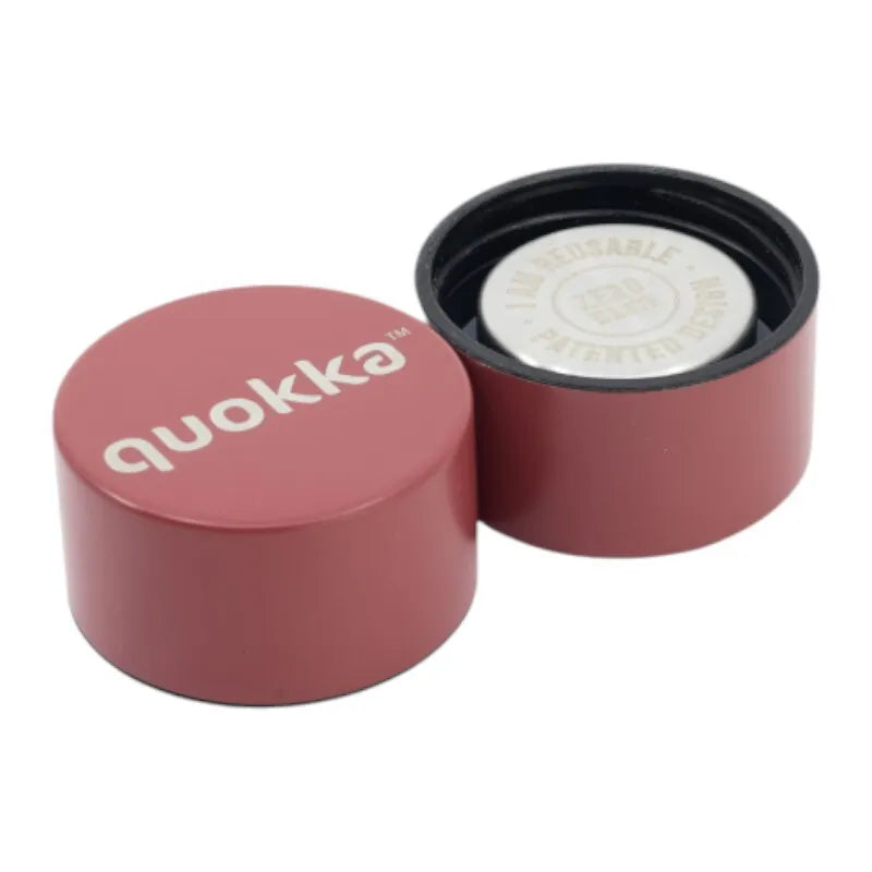 Quokka Solid – nerūdijančio plieno termogertuvė 510 ml (Firebrick Red)