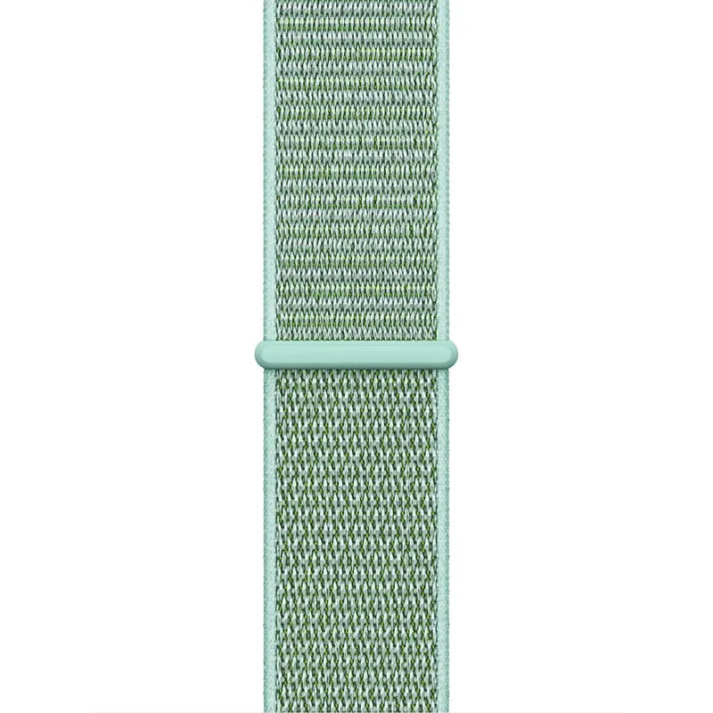 Crong Nylon - Sportinė apyrankė skirta Apple Watch 38/40/41/42 mm (Atlantic Green)