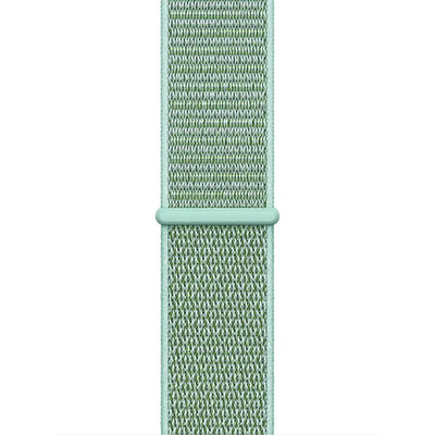 Crong Nylon - Sportinė apyrankė skirta Apple Watch 38/40/41/42 mm (Atlantic Green)