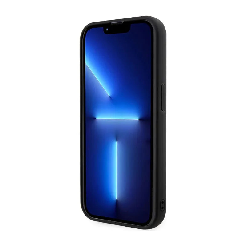Karl Lagerfeld 3D Rubber NFT Ikonik – dėklas iPhone 14 Pro (juodas)