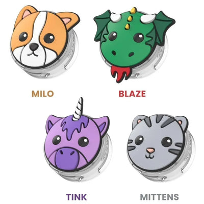 „Speck Tagimals“ – dėklas / laikiklis, skirtas „AirTag 1/2“ (4 vnt. rinkinys)