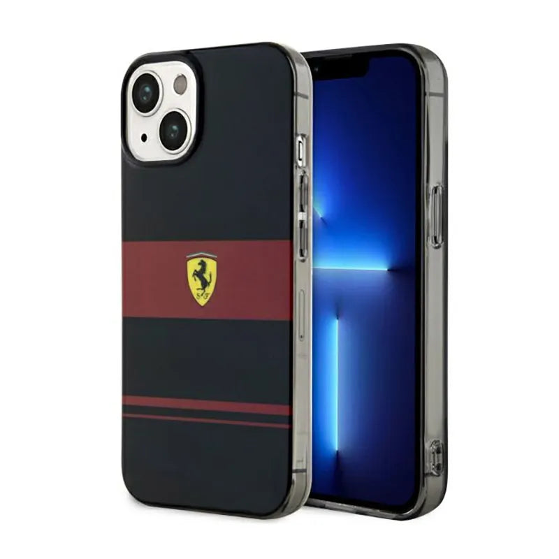 Ferrari Combi MagSafe – dėklas iPhone 14 (juodas)