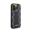 DKNY Leather Checkered Mono Pattern MagSafe – dėklas iPhone 14 Pro Max (juodas)