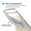 Speck Presidio Lux MagSafe - dėklas iPhone Air (Hyper Mirror Glitter / Silver Metallic)