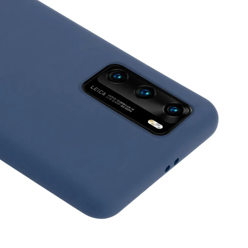 Crong Color Cover – Huawei P40 dėklas (mėlynas)