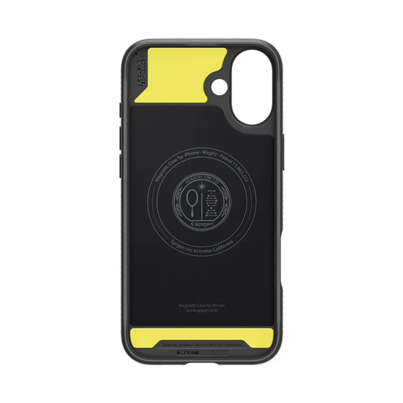 Spigen Rugged Armor Mag MagSafe – dėklas iPhone 16 (matinė juoda)