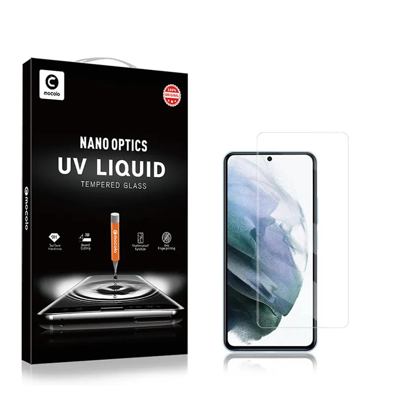 Mocolo 3D UV Glass – UV apsauginis viso ekrano stiklas, skirtas Samsung Galaxy S22+