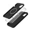 Crong Color Cover Magnetic – iPhone 15 MagSafe dėklas (juodas)