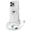 Karl Lagerfeld IML Choupette Head & Cord MagSafe – dėklas iPhone 16 Pro Max (skaidrus)