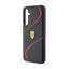 Ferrari Twist Metal Logo – Samsung Galaxy S23 FE dėklas (juodas)
