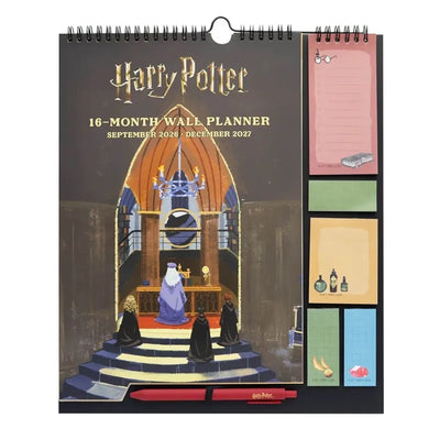 Harry Potter – Sieninis kalendorius / mėnesinis planuoklis 2026/2027 (30 x 34 cm)