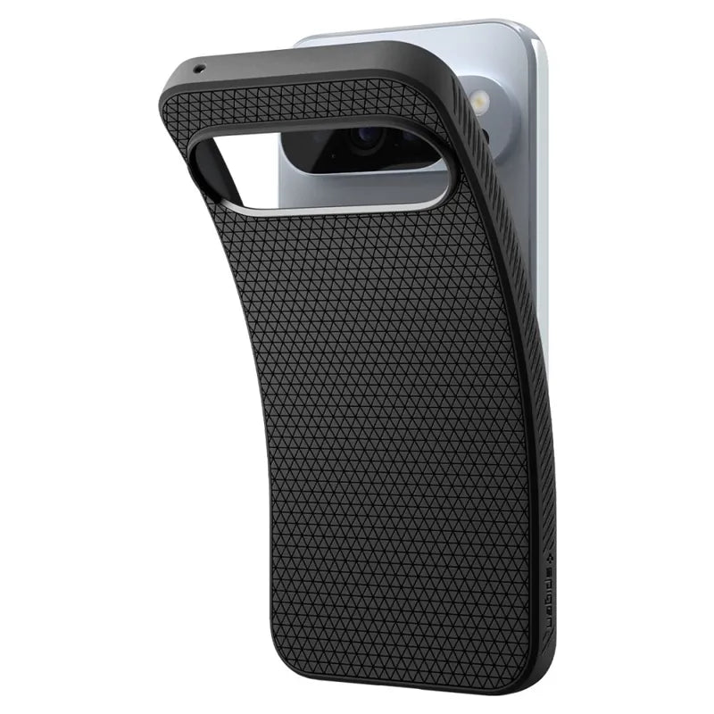 Spigen Liquid Air – dėklas skirtas Google Pixel 10 Pro XL (matinė juoda)