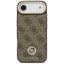 Guess 4G Strass Logo MagSafe - Dėklas iPhone Air (Rudas)
