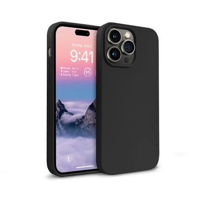 Crong Color Cover – dėklas iPhone 14 Pro Max (juodas)