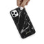 „Crong Marble Case“ – „iPhone 11 Pro“ dėklas (juodas)