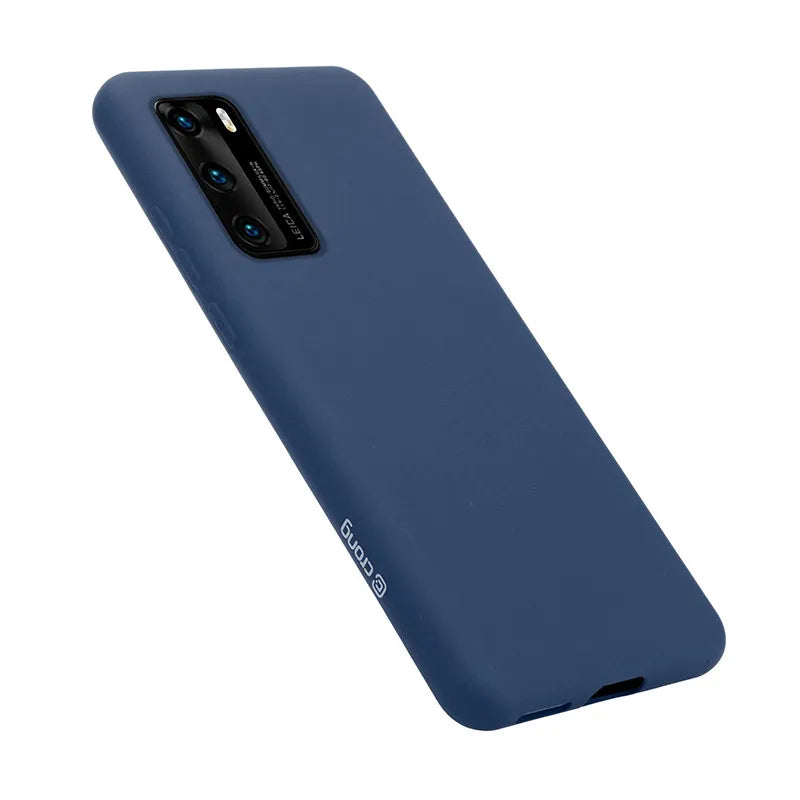 Crong Color Cover – Huawei P40 dėklas (mėlynas)