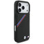 BMW M Tricolor Metal Logo MagSafe – „iPhone 17 Pro“ dėklas (juodas)
