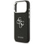 Guess Grained Big 4G Classic Logo - Dėklas iPhone 17 Pro Max (juodas)