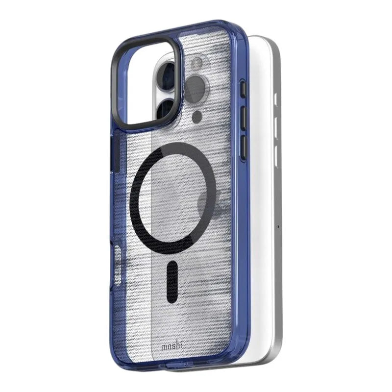 Moshi iGlaze MagSafe – dėklas iPhone 16 Pro Max (Dusk Indigo)