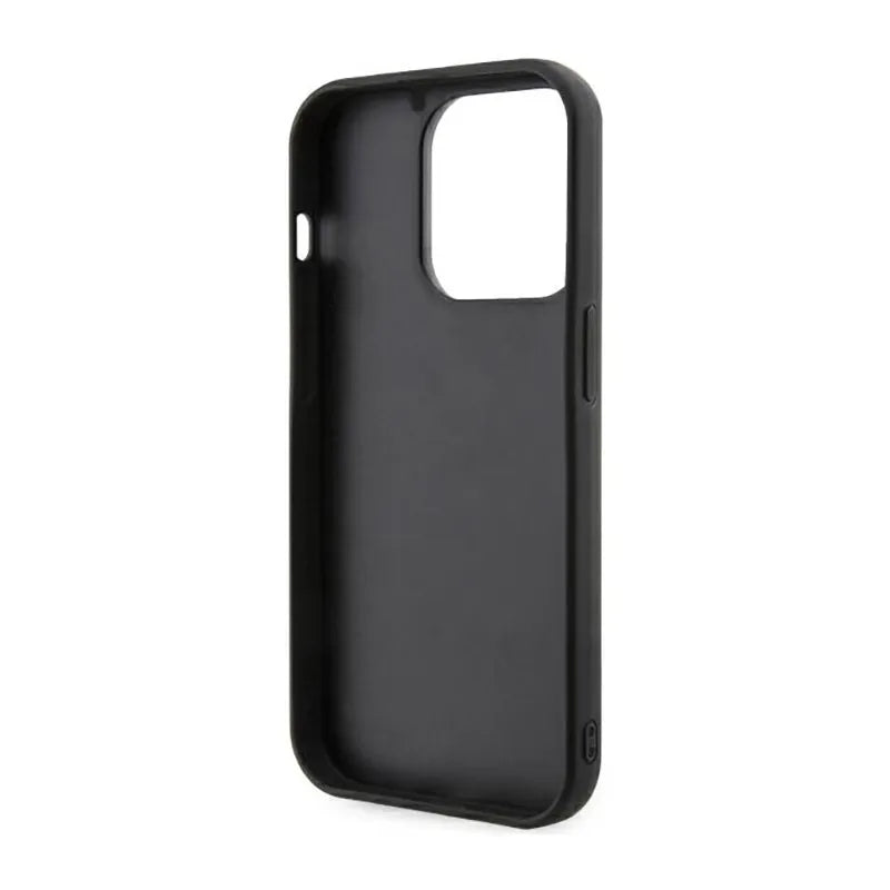 Karl Lagerfeld 3D Rubber NFT Ikonik – dėklas iPhone 14 Pro (juodas)