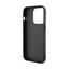 Karl Lagerfeld Gripstand Saffiano Karl & Choupette Pins – dėklas, skirtas iPhone 14 Pro (juodas)