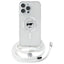 Karl Lagerfeld IML Choupette Head & Cord MagSafe – dėklas iPhone 16 Pro Max (skaidrus)