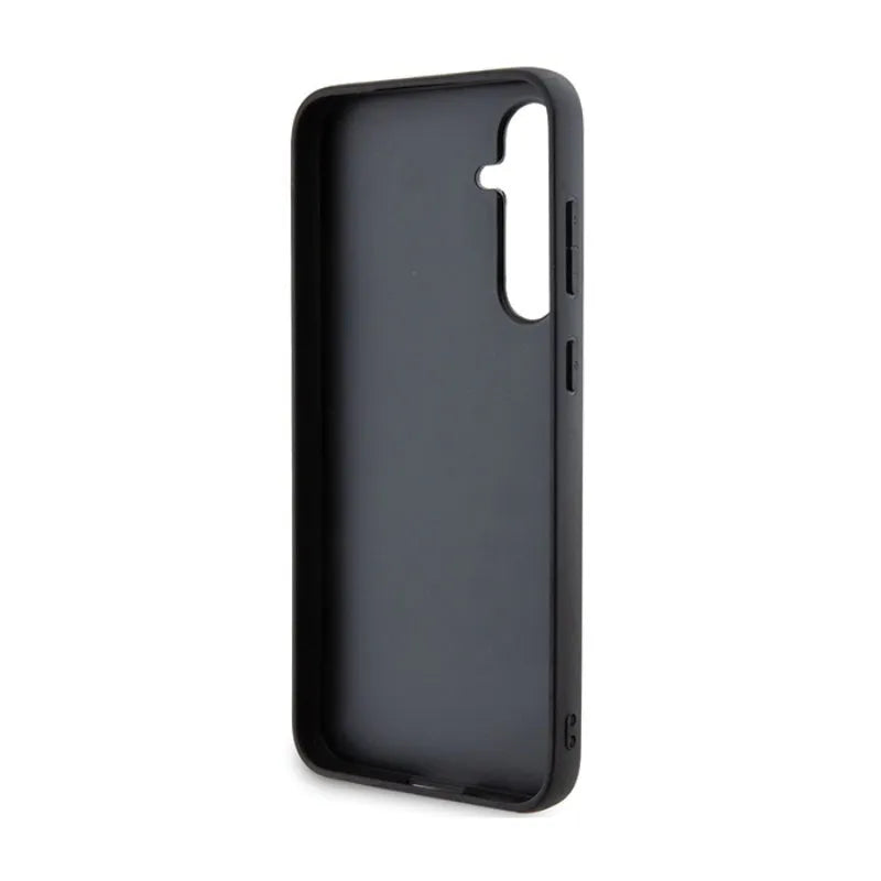 Ferrari Twist Metal Logo – Samsung Galaxy S23 FE dėklas (juodas)