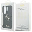 „Guess Fixed Glitter Big 4G Metal Logo“ – Samsung Galaxy S26 Ultra dėklas (juodas)