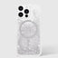 Case-Mate Waterfall MagSafe – dėklas, skirtas iPhone 16 Pro Max (sidabrinis)