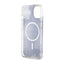 Guess Golden Marble MagSafe - Dėklas iPhone 14 (Violetinis)