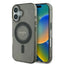 Guess IML Rhinestones MagSafe - Dėklas iPhone 16 Plus (Juodas)
