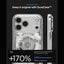 Spigen Ultra Hybrid Mag MagSafe – dėklas, skirtas iPhone 18 Pro / 17 Pro (Zero One Natural Titanium)