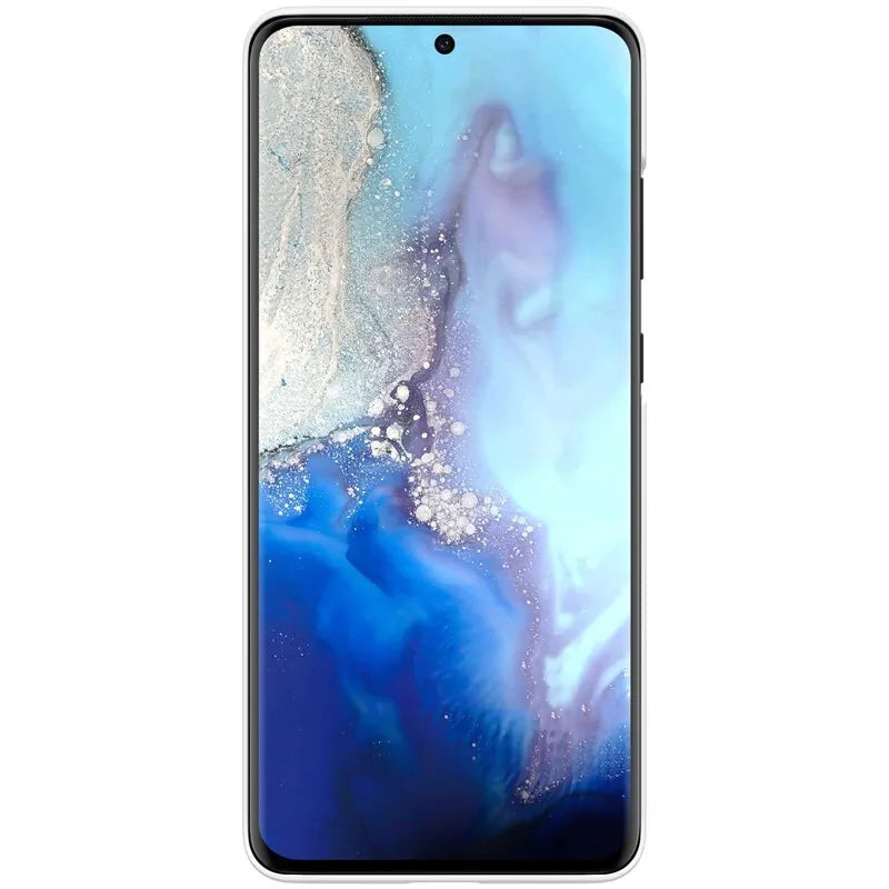 Nillkin Super Frosted Shield - dėklas Samsung Galaxy S20 Ultra (baltas)