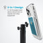 Speck Everywhere Mount + ClickLock - MagSafe magnetinis laikiklis (baltas)