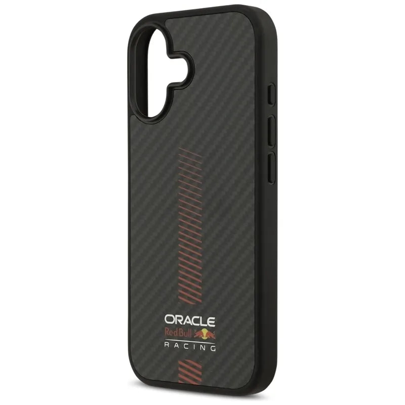 Red Bull Kevlar Powerbar MagSafe – iPhone 17 dėklas (juodas)