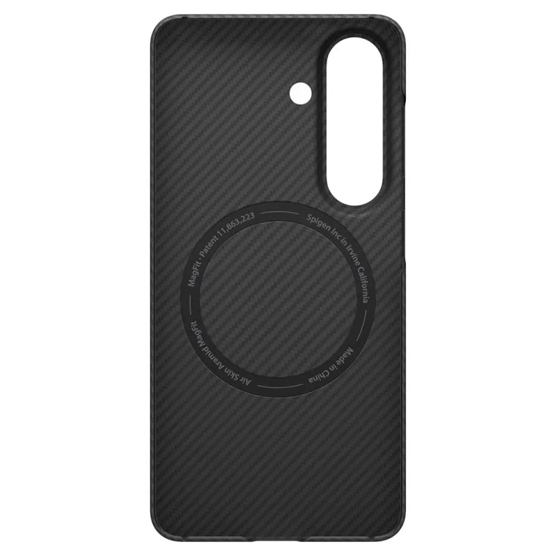 Spigen Airskin Aramid dėklas, skirtas Samsung Galaxy S26 (juodas)