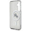 Karl Lagerfeld Button Karl & Choupette Heads Printed Logo MagSafe – dėklas Samsung Galaxy S25+ (juodas)